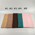 Factory price hot sale hollow carved laser cut plain bubble chiffon women shawl scarf wholesale